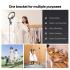 RTAKO ZP220 Pro Ultra-Wide-Angle Selfie Stick 2.1m with Bluetooth Remote